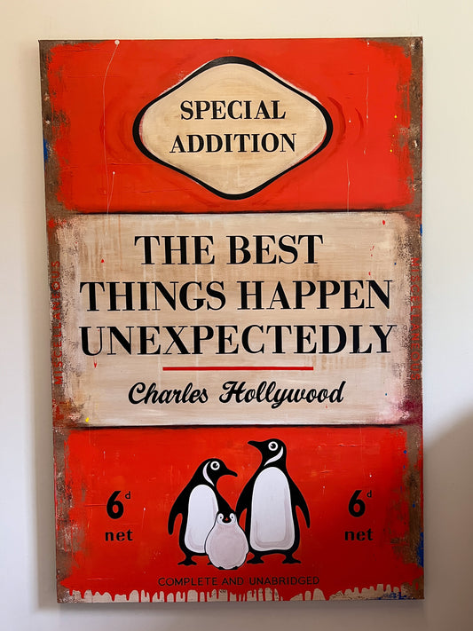 The Best Things Happen Unexpectedly (Commission) - Original Painting
